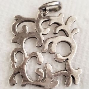 Barse signed sterling silver pendant
